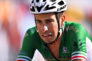 Fabio Aru shows the pain of climbing the Izoard at the Tour de France