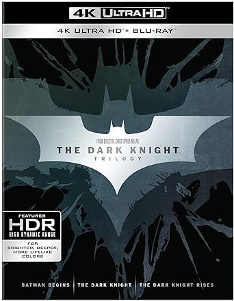 Dark Knight Trilogy 4K Blu-Ray Cover