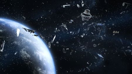 Space debris 