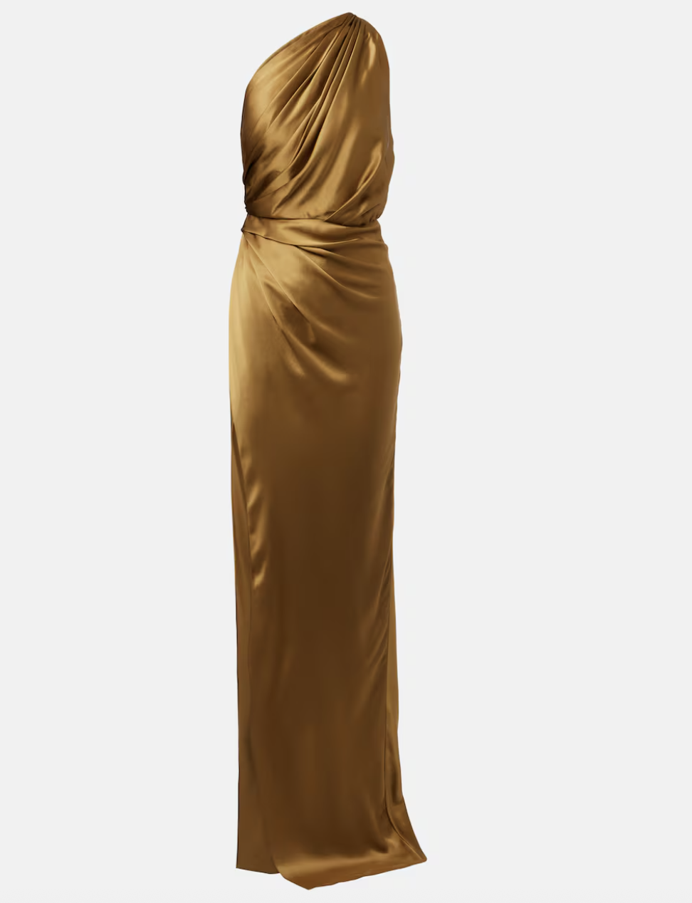 The Sei, Draped Silk Satin Gown