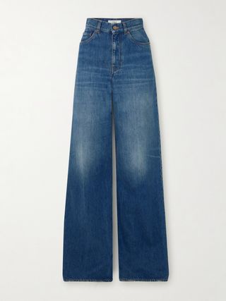 High-Rise Wide-Leg Jeans