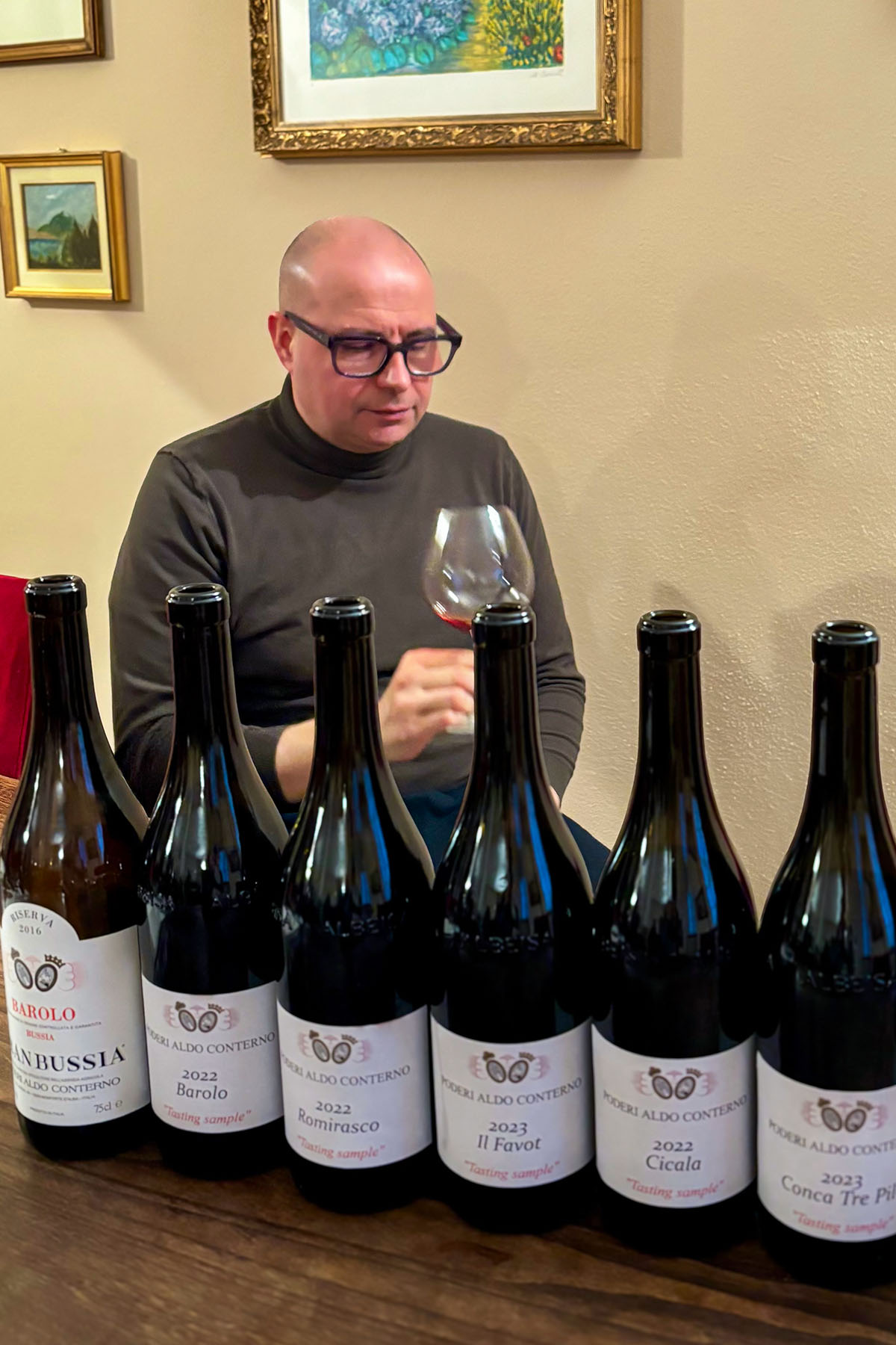 Giacomo Conterno at Aldo Conterno