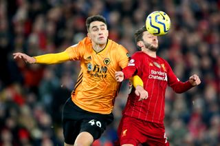 Lallana was ruled to have brought the ball down with his shoulder in a VAR-marred game at Anfield