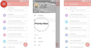 Gmail Priority Inbox Android