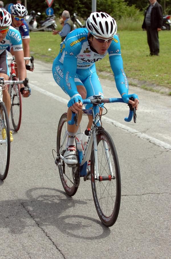 Manuel Belletti (Colnago-CSF Inox) in the break