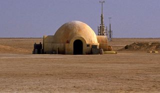 Lars homestead on Tatooine