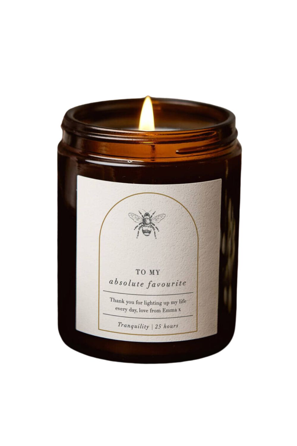 Personalised Apothecary Candle - bridesmaid gifts