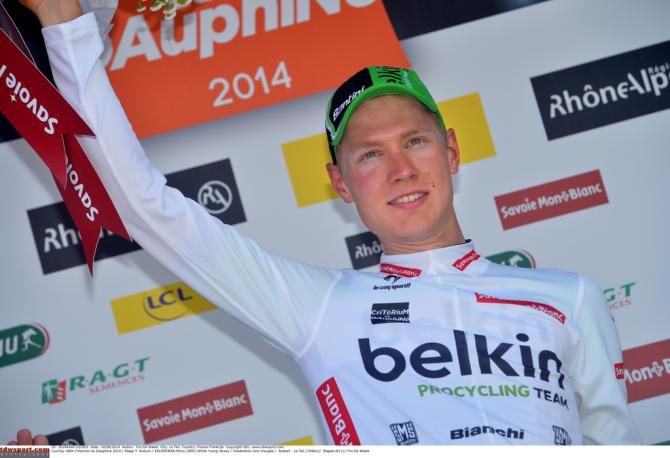 Wilco Kelderman holds onto the lead in the young rider classification