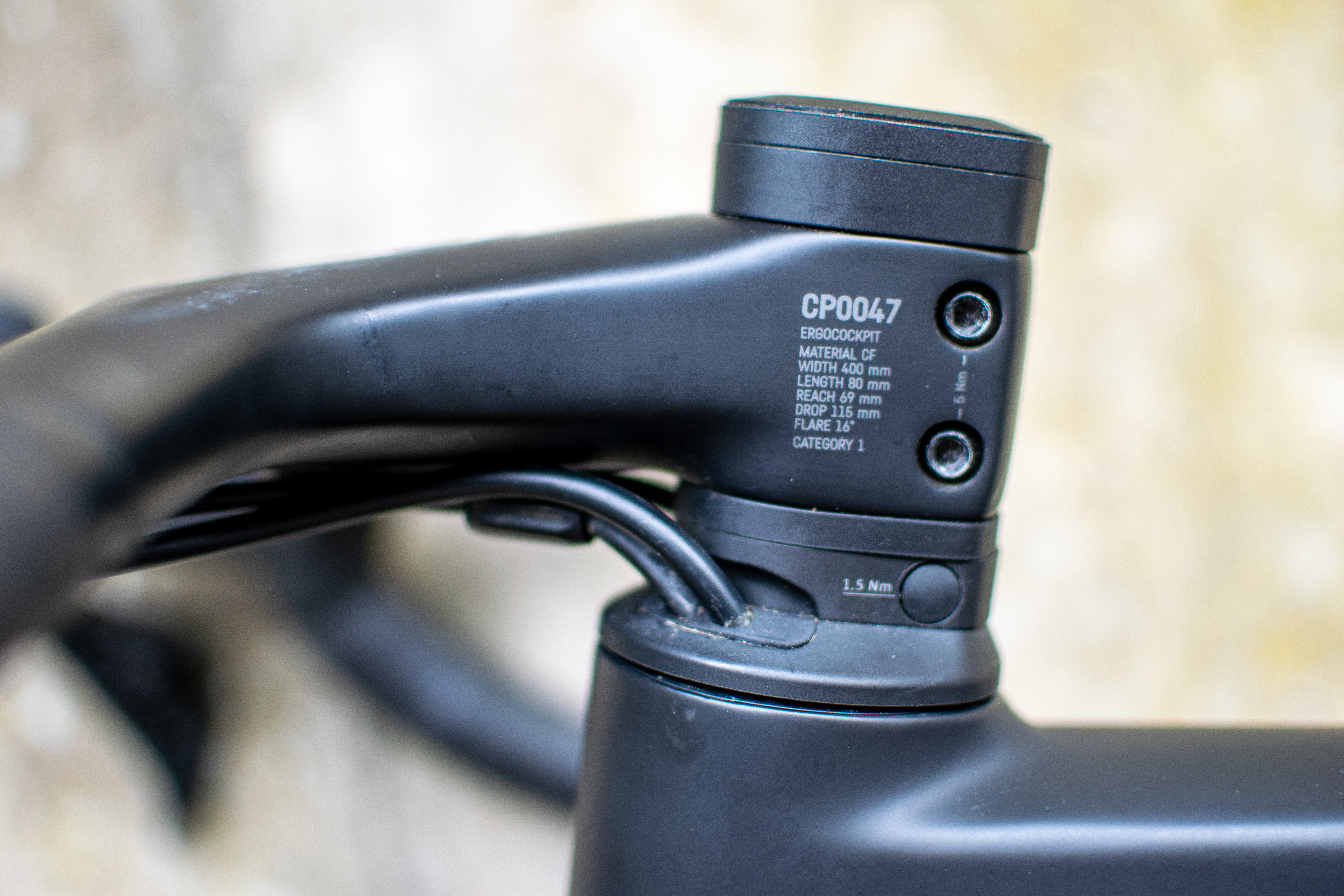 A Canyon CP0047 handlebar