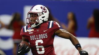 Wide receiver Justin Smith-Brown #6 of the South Carolina State Bulldogs carries the ball on a kick return ahead of the Sugar Bowl live stream 2025: how to watch Georgia vs Notre Dame CFP quarter-final