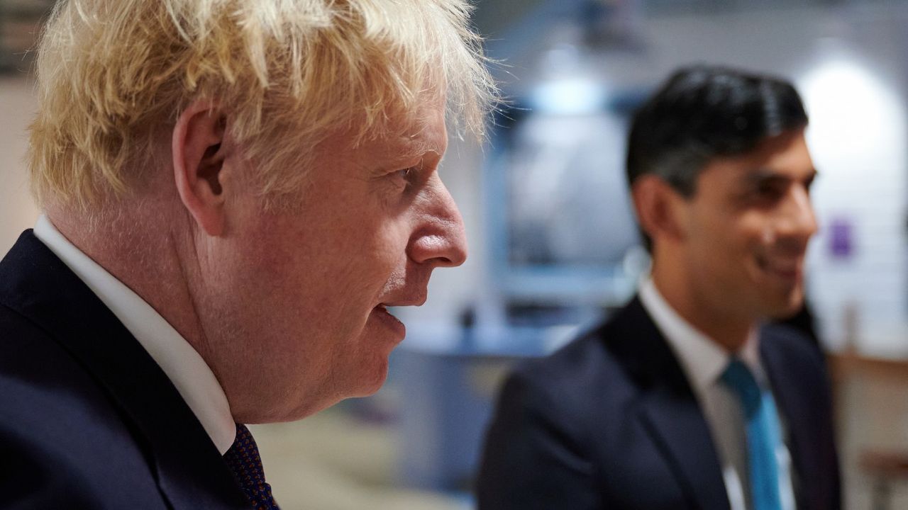 Boris Johnson and Rishi Sunak