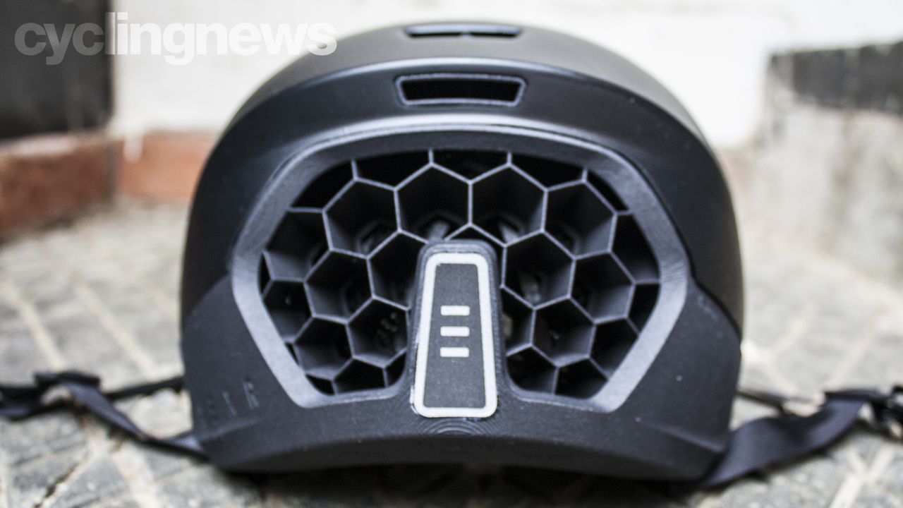 Hexr 3D-printed helmet