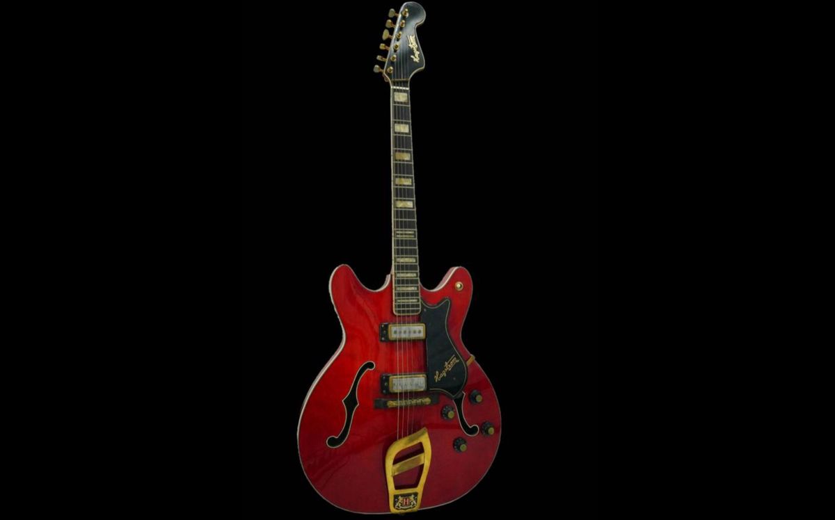 The Hagstrom Viking II guitar played by Elvis Presley