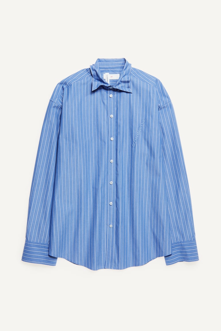 Wire Boning Poplin Shirt