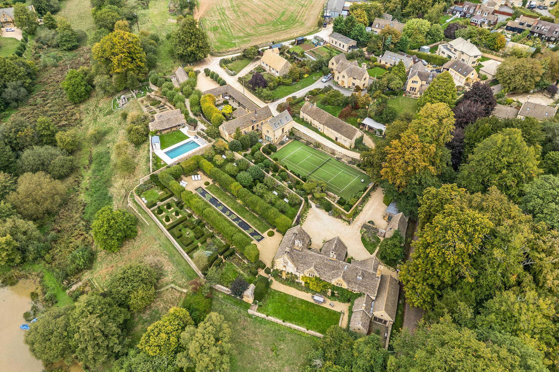 The Temple Guiting Estate in the Cotswolds