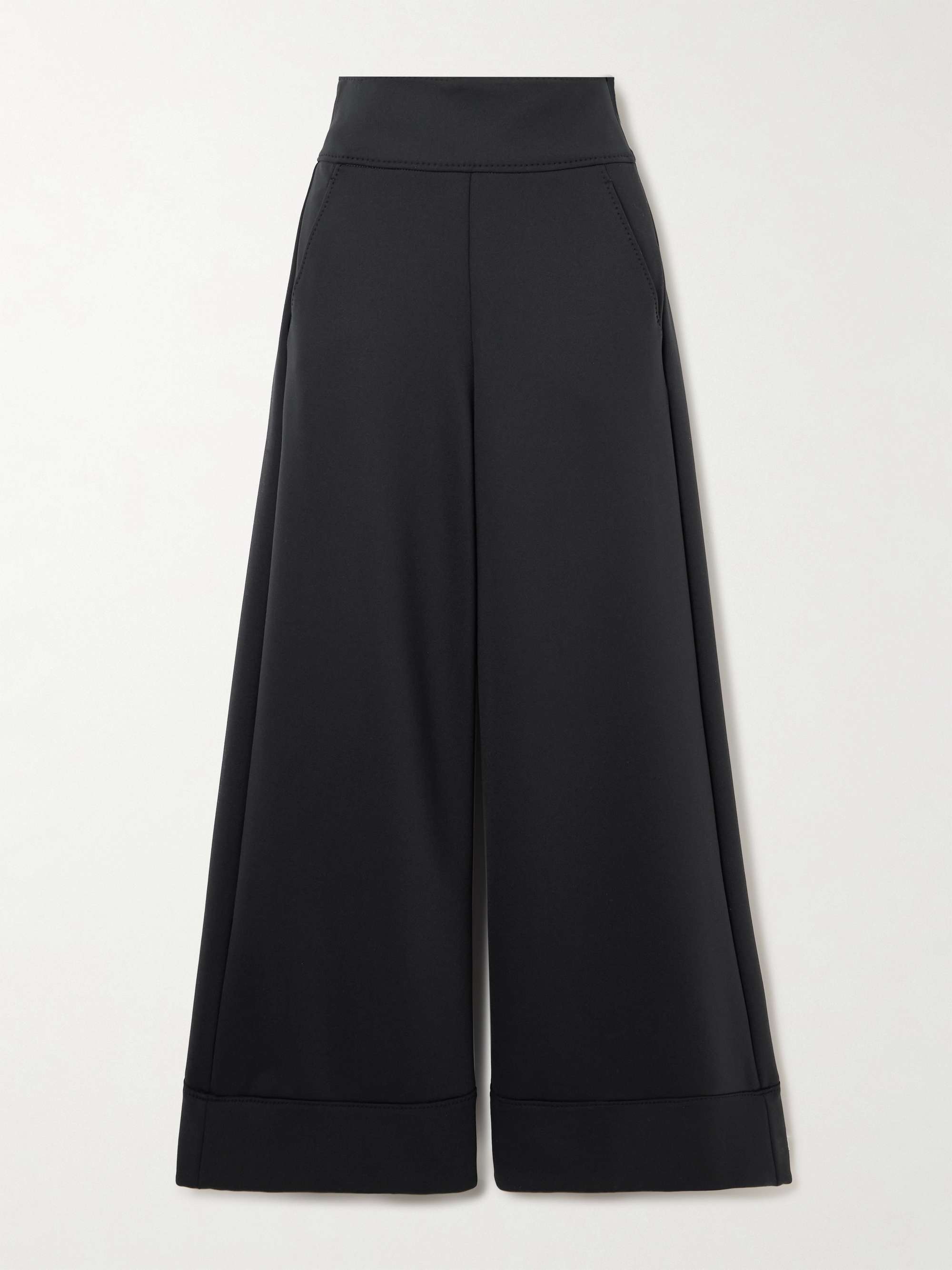 Fagiani Stretch-Twill Wide-Leg Pants