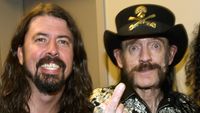 Dave Grohl and Lemmy Kilmister together in 2015