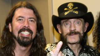 Dave Grohl and Lemmy Kilmister together in 2015