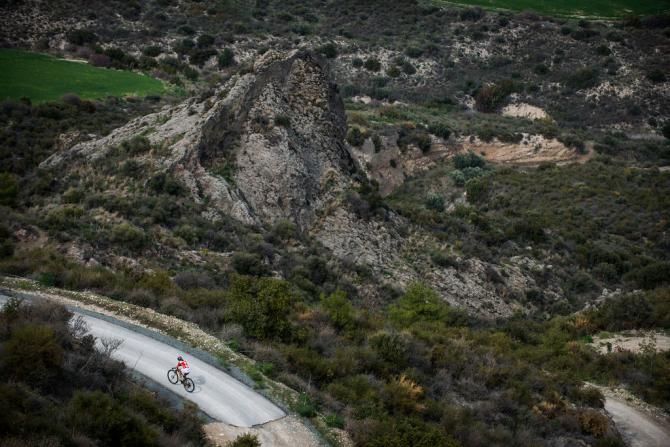 Racers during stage 2