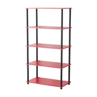 27. Mainstays five shelf storage bookshelf: $39.88 $28.88 at Walmart
Save $10 -