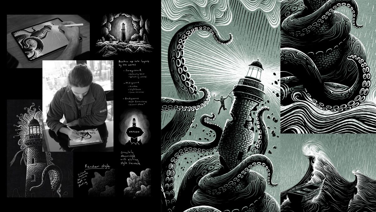 Kraken Rum by NB Studio