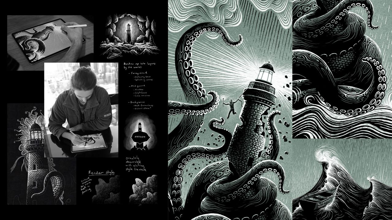 Kraken Rum by NB Studio