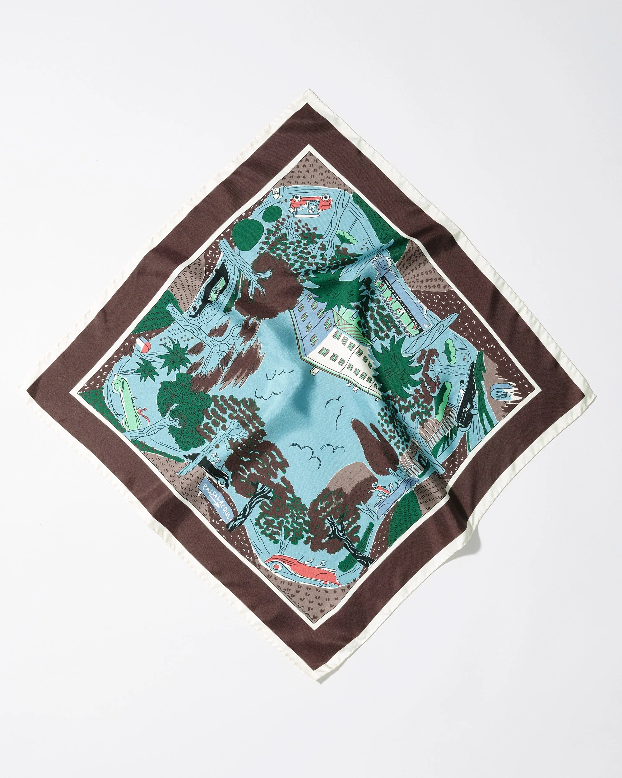 CDLP X Passalacqua , Silk Scarf