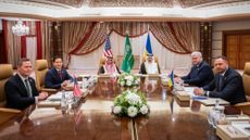 U.S. and Ukrainian delegations negotiate ceasefire in Jeddah, Saudi Arabia