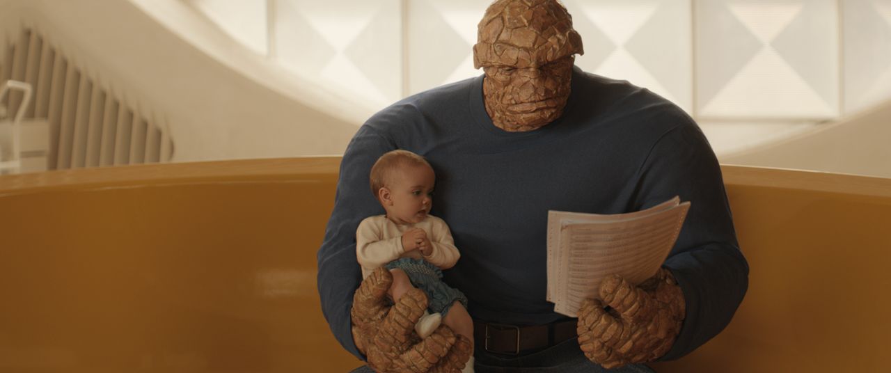 Thing &amp; Baby Franklin in Avengers