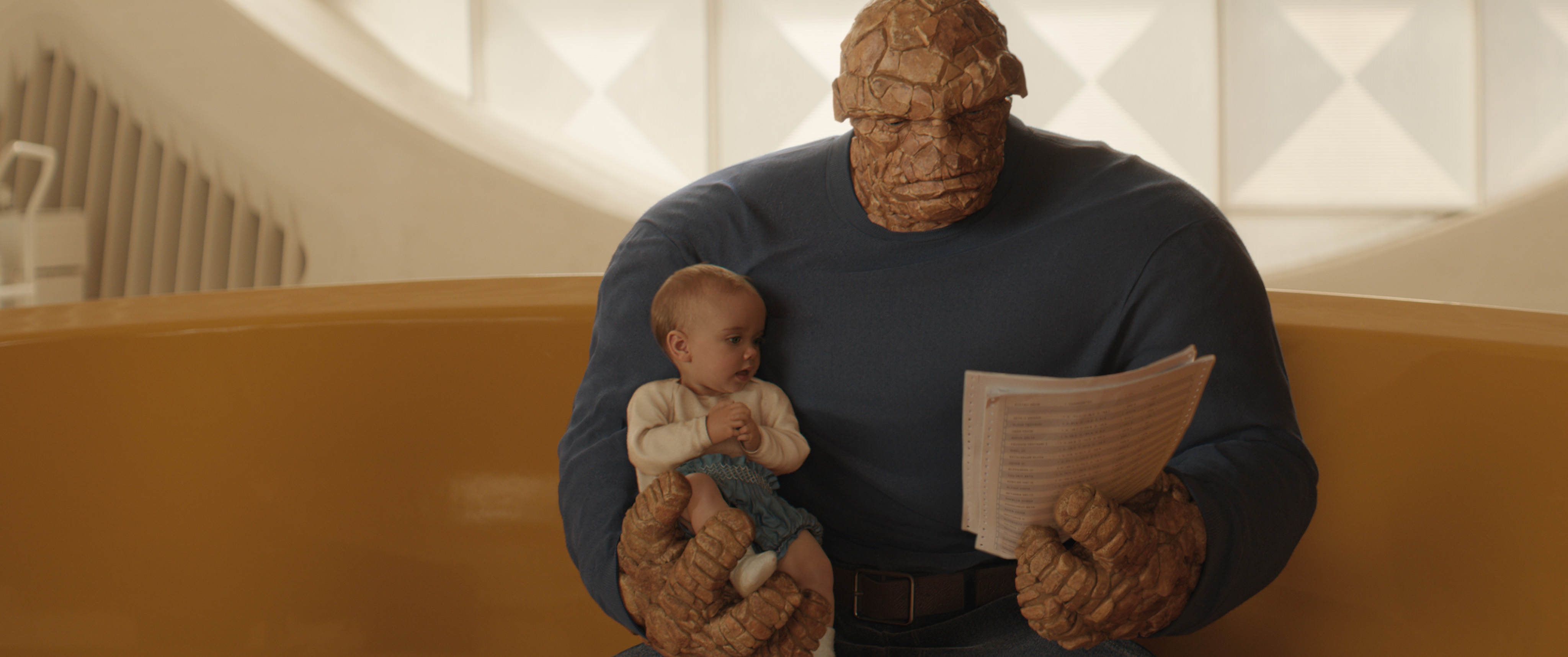 Thing & Baby Franklin in Avengers