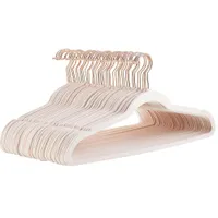 Amazon Basics Slim Velvet Non-Slip Suit Hangers, £17.27 for a Pack of 50