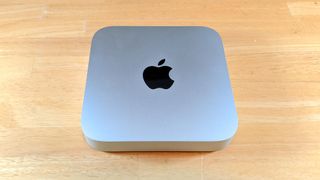 Mac Mini on a desk