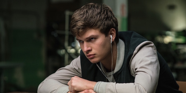 Ansel Elgort in Baby Driver