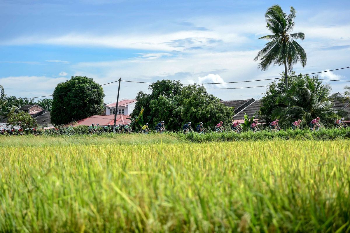 Stage 4 of Le Tour de Langkawi 2022 from Sabak Bernam to Meru Raya