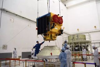 Pakistan Remote Sensing Satellite 1 undergoing testing.