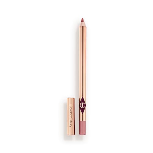 Charlotte Tilbury Lip Cheat Lip Liner Pencil - Creamy Fuller-Looking Lip Pencil With Jojoba Oil &amp;amp; Hyaluronic Acid - Waterproof, Smudge-Proof &amp;amp; Transfer-Proof - 6h Wear - Pillow Talk