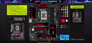 ASRock's Unity Makes Strength event page