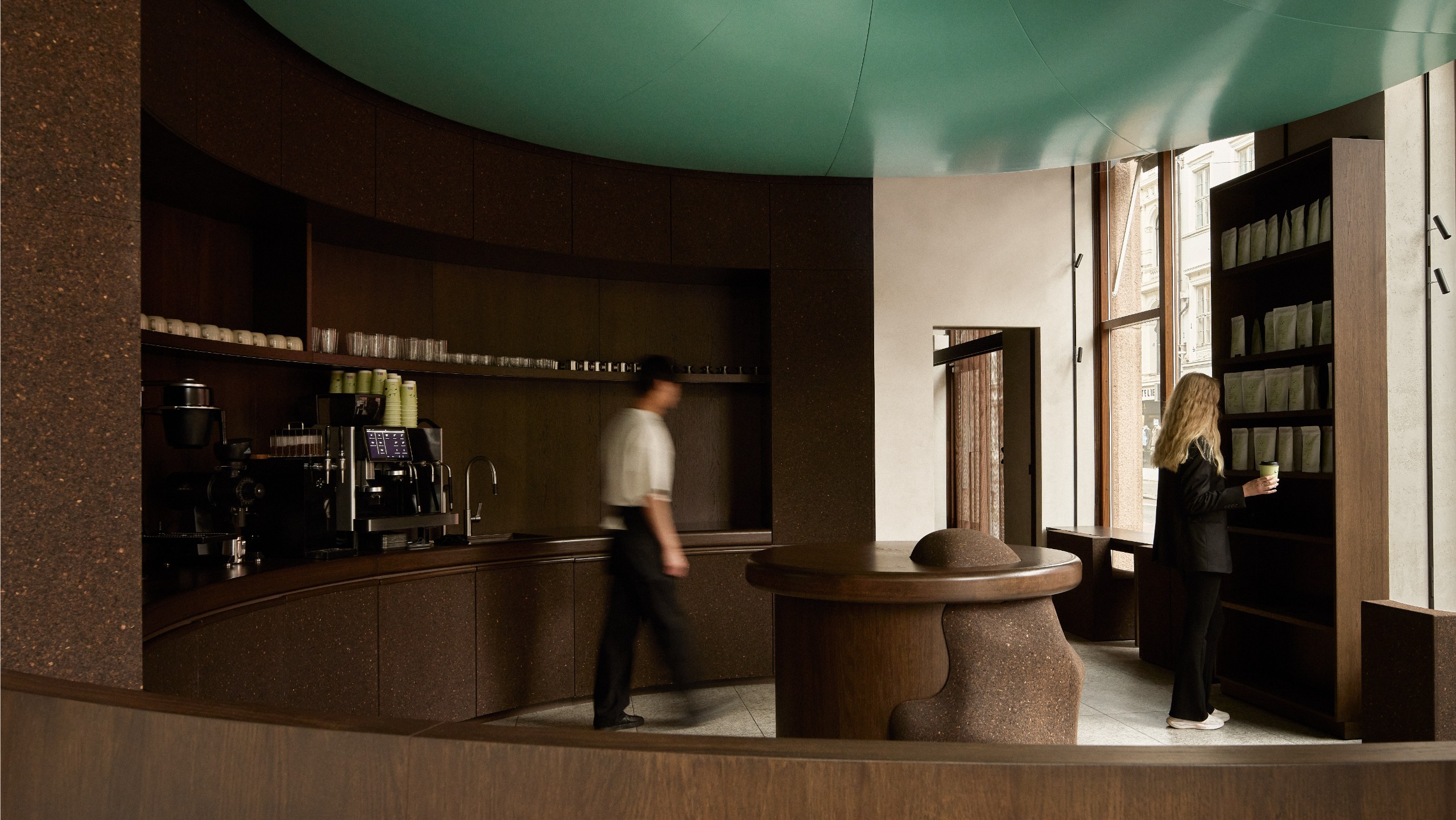 &eacute;lan coffee bar, Oslo, by Sn&oslash;hetta