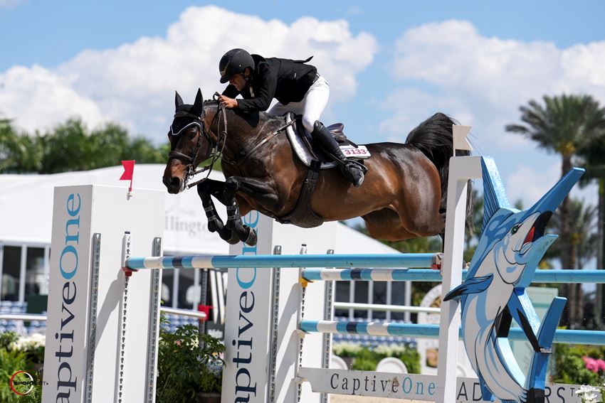 Jad Dana and After Eight winning at WEF