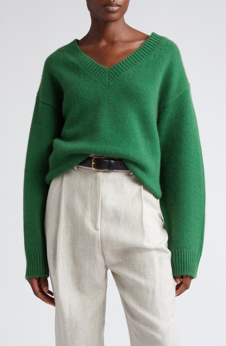 Wool & Cashmere V-Neck Sweater