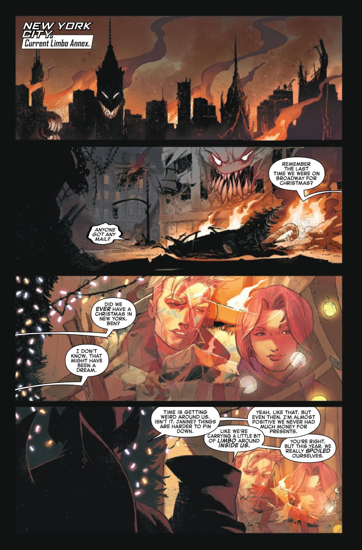 Dark Web Finale #1 pages