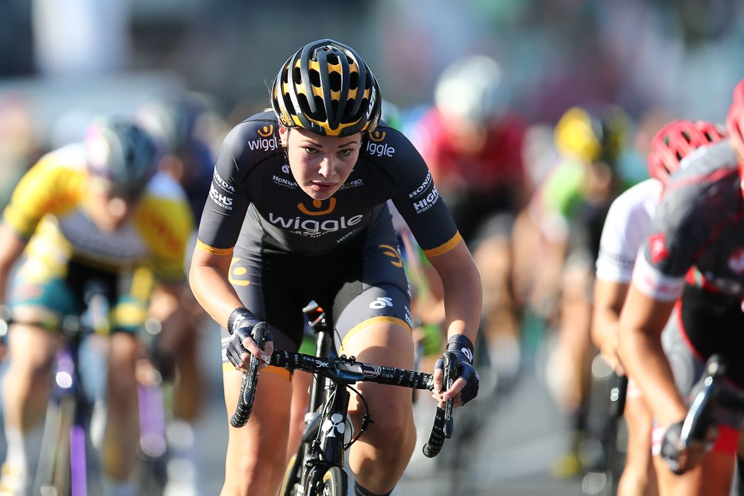 On the attack on stage 2 of the Santos Women's Tour
