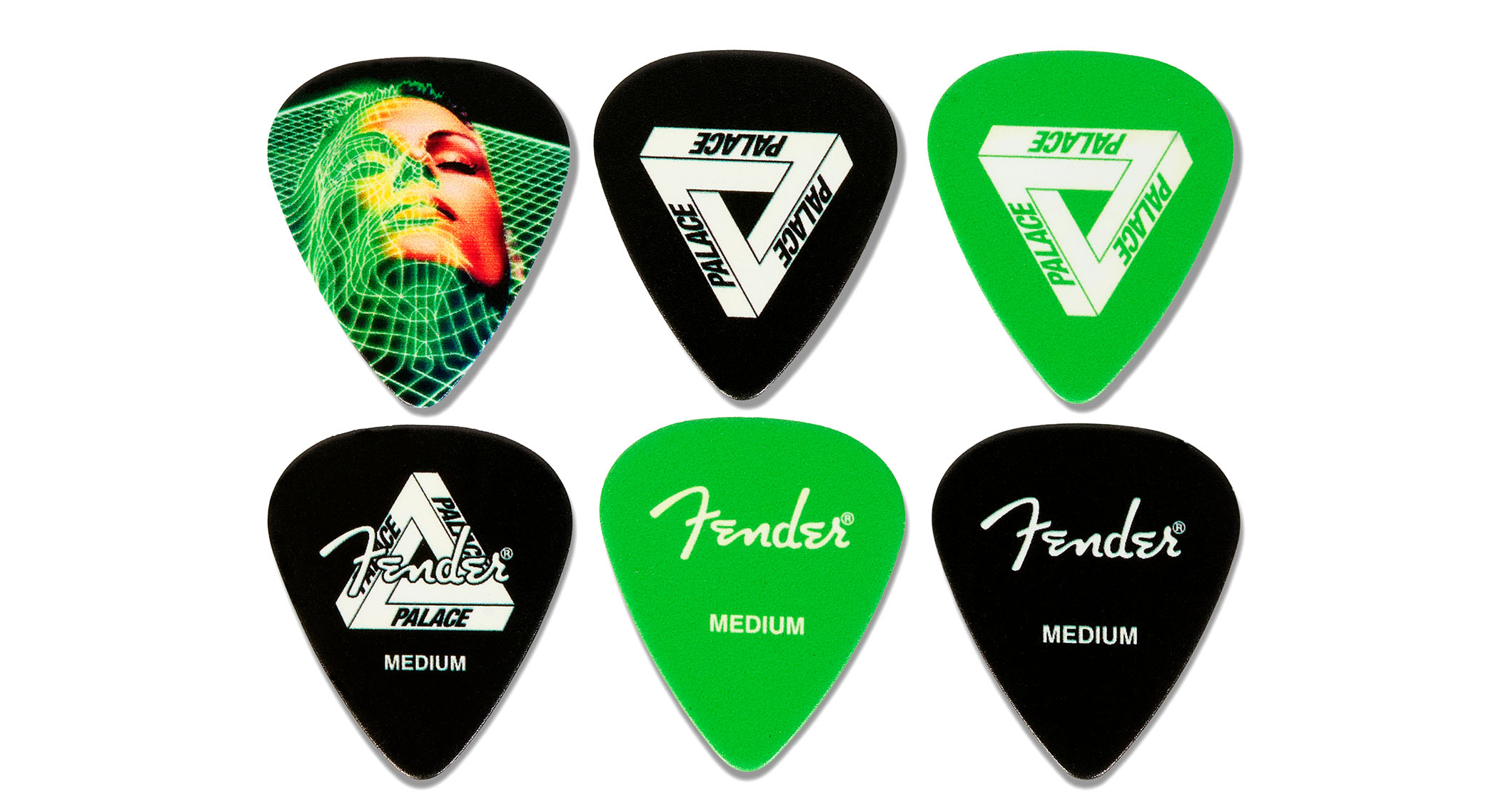 The Fender x Palace Limited Edition Telecaster has a 90s-inspired rave graphic finish on the front, and the brand's Triferg on the back – the release also includes a Fender x Palace guitar strap and guitar pick set.