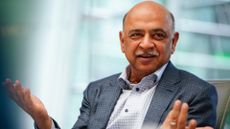 IBM CEO and President Arvind Krishna pictured during an interview in New York, United States. 