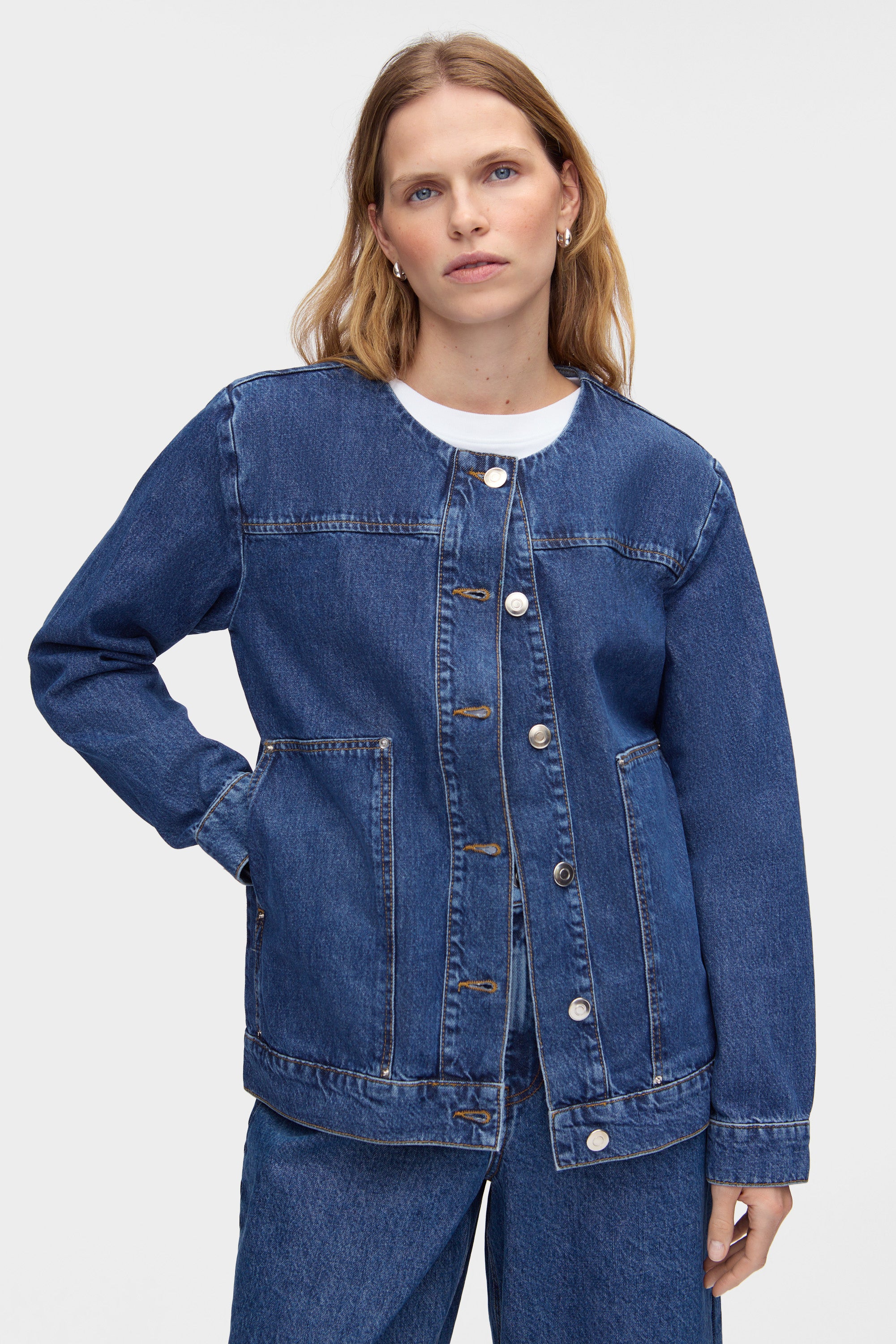Bahareh Utility Denim Jacket