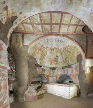 roman catacomb tomb