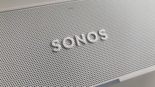 Close up of Sonos logo