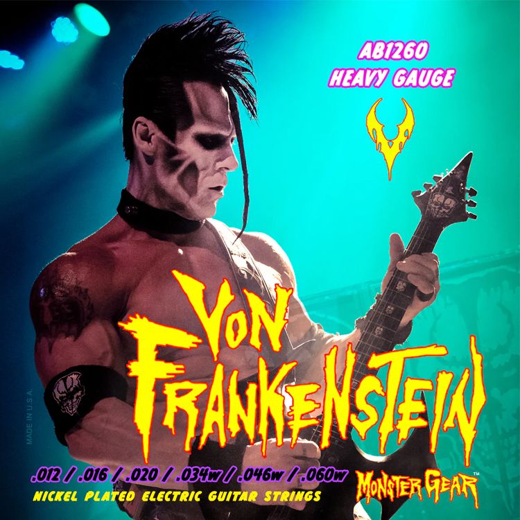 Von Frankenstein Monster Gear electric guitar strings