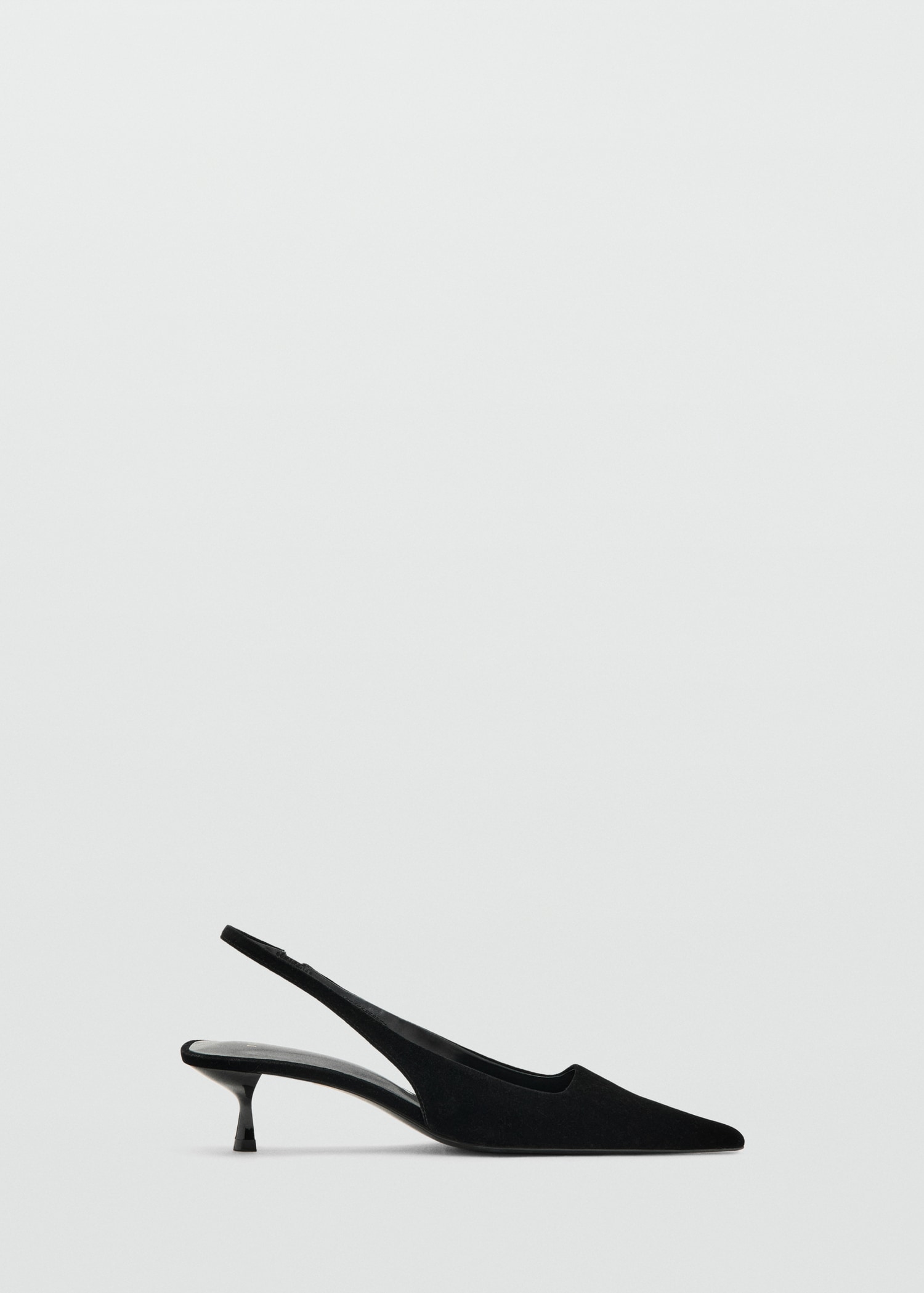 Velvet Heeled Shoes - Women | Mango United Kingdom