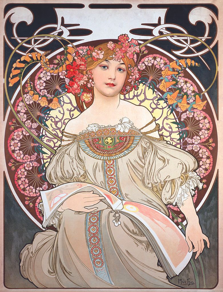 Art by Alphonse Mucha 